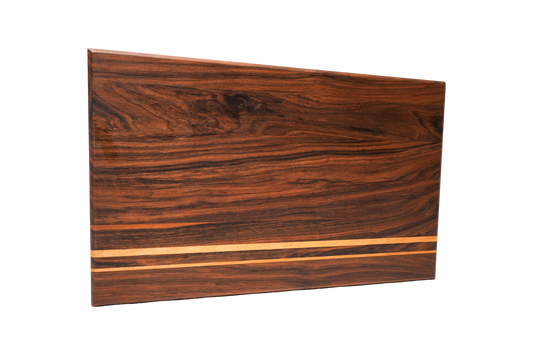 SERVING & CUTTING BOARD Black walnut 17.72 x 11.81 inches #0514