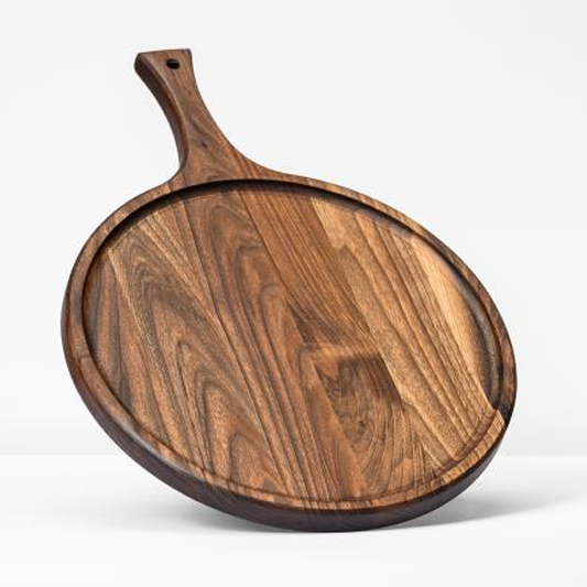 SERVING & CUTTING BOARD Black walnut 14.57 x 10.63 inches #0398/S1