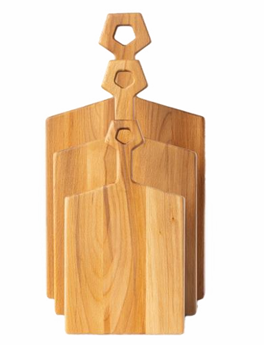 SERVING & CUTTING BOARD Beech 14.57 x 7.09 inches #0408/M1