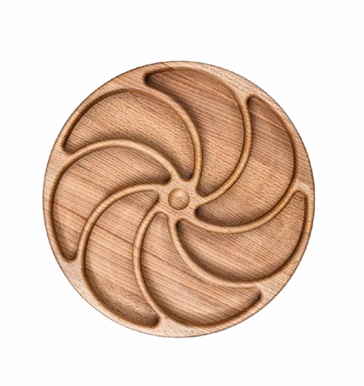 SERVING SOLUTION Beech 12.60 inches #0012/B1