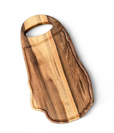SERVING & CUTTING BOARD White walnut 15.75 x 8.66 inches #0173