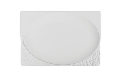 Rectangular Oval Plate 067 0016 10 5/8 x 7 in (27 x 18 cm)