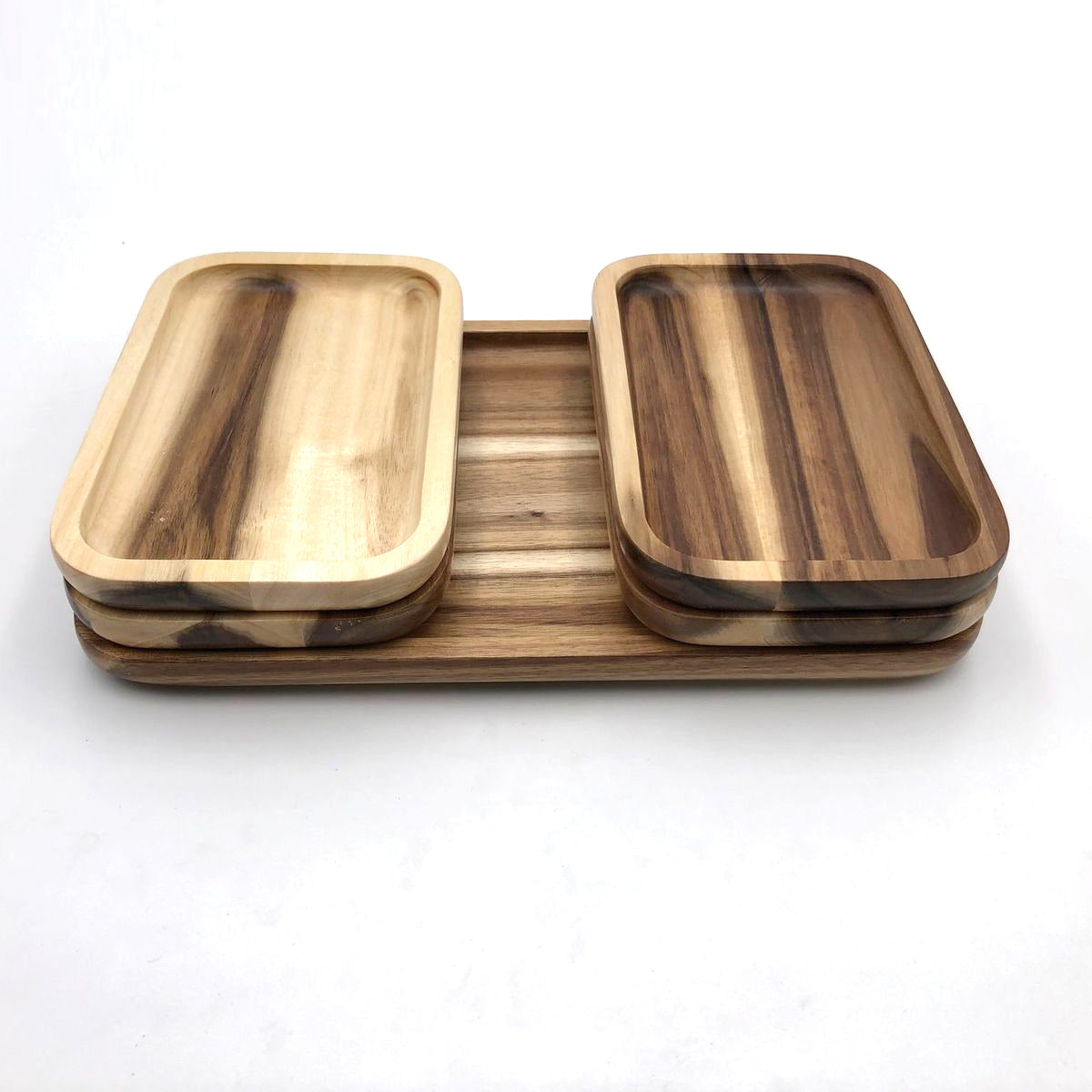 ZavisGreen Acacia Serving rectangle tray / dish 12" X 8" SKU: ZG-660212
