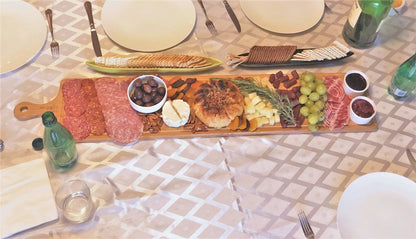 Wilmax Natural Bamboo Long Serving Board With Handle 39.4" X 7.9" | 100 X 20 Cm SKU: WL-771138/A