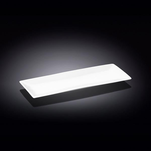 Wilmax Fine Porcelain Sushi/Canape Dish  14" X 5.5" | 36 X 14 Cm SKU: WL-992016/A