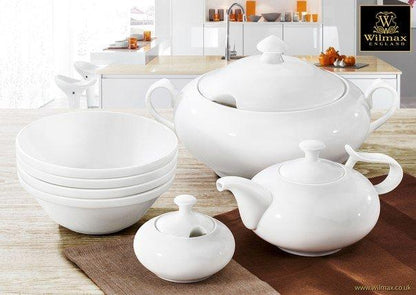 Wilmax Fine Porcelain Tureen 95 Oz | 2800 Ml In Colour Box SKU: WL-992491/1C
