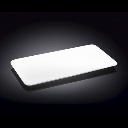 Wilmax Fine Porcelain Flat Platter 12" X 6.5" | 30 X 16 Cm SKU: WL-992620/A