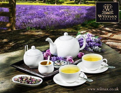 Wilmax Fine Porcelain 8 Oz | 250 Ml Tea Cup & Saucer SKU: WL-993000/AB