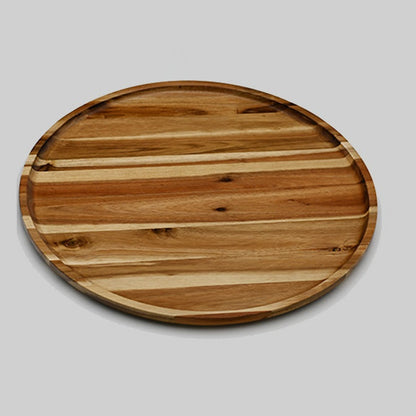 ZavisGreen Acacia round Plate / Platter 16" Diameter SKU: ZG-660016