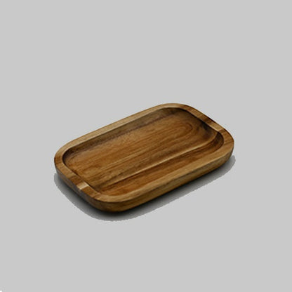 ZavisGreen Acacia Serving rectangle tray / dish 6" X 4" SKU: ZG-660206