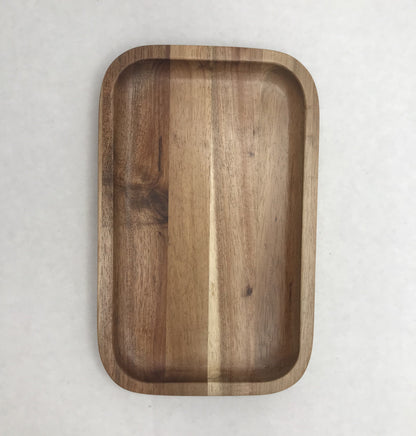 ZavisGreen Acacia Serving rectangle tray / dish 8" X 5" SKU: ZG-660208