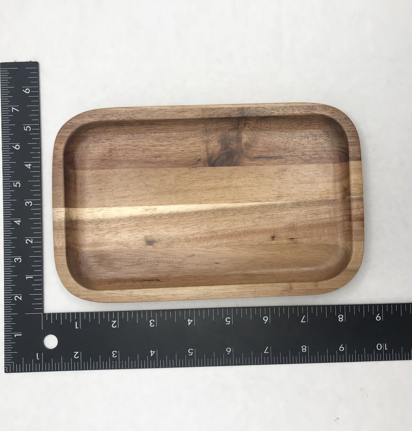 ZavisGreen Acacia Serving rectangle tray / dish 8" X 5" SKU: ZG-660208