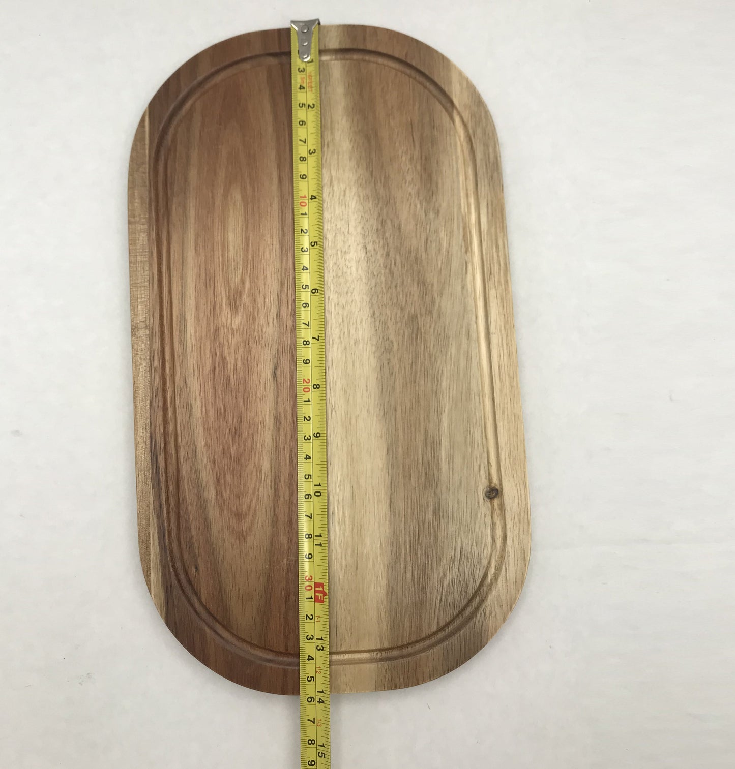 ZavisGreen Acacia Serving Rounded cutting board 14" X 8" SKU: ZG-660414