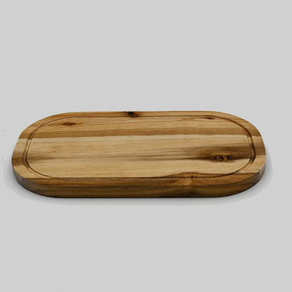 ZavisGreen Acacia Serving Rounded cutting board 14" X 8" SKU: ZG-660414