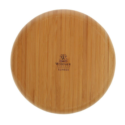 Wilmax Natural Bamboo 2 Section Platter 8" | 20.5 Cm SKU: WL-771042/A