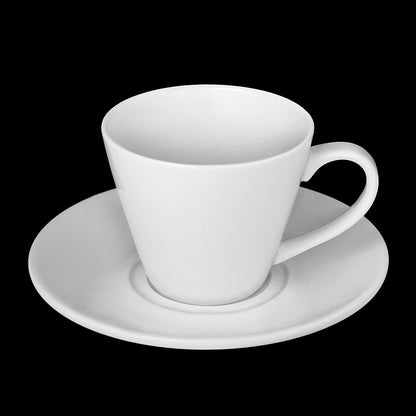 Wilmax Fine Porcelain 6 Oz | 180 Ml Tea Cup & Saucer SKU: WL-993004/AB