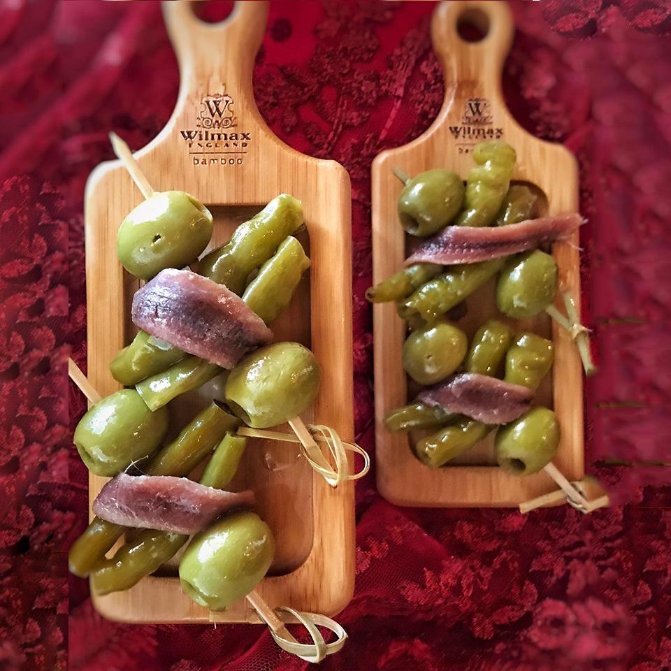 Wilmax Natural Bamboo Tray 8" X 2.75" | 20.5 X 7 Cm SKU: WL-771003/A