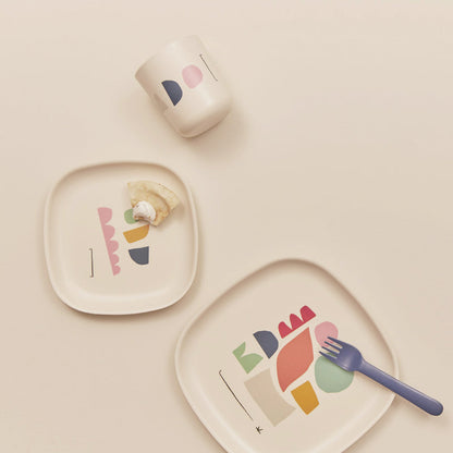 Illustrated Side Plate Set - Color Series