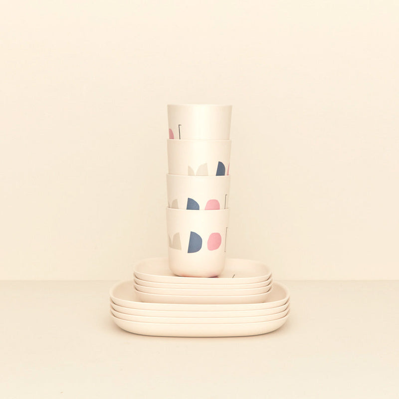 Illustrated Medium Plate Set - Color Series