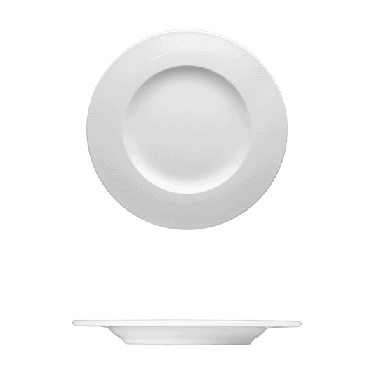 Round Plate | Catalog Number: 046 0040 | Dimensions: 6 5/8 in (17 cm)