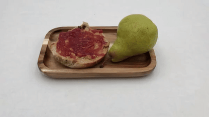 ZavisGreen Acacia Serving rectangle tray / dish 8" X 5" SKU: ZG-660208