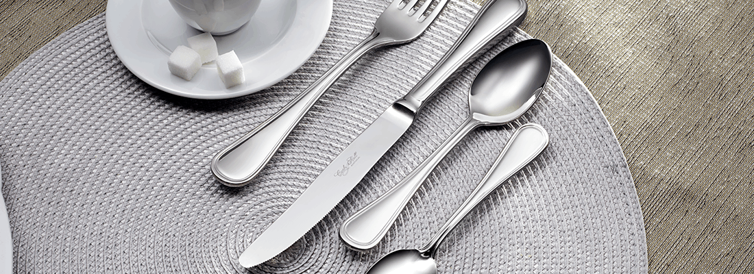 Corby Hall Las Palmas A.D. Coffee Spoon | Mirror Finish: 0105