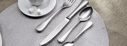 Corby Hall Las Palmas A.D. Coffee Spoon | Mirror Finish: 0105